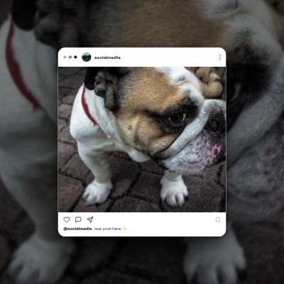 Instagram Post — Depth Frame (Dual Image)