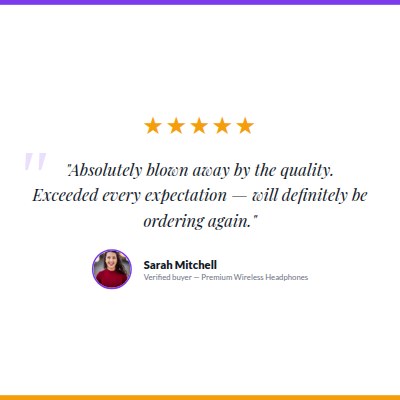 Social Review Card