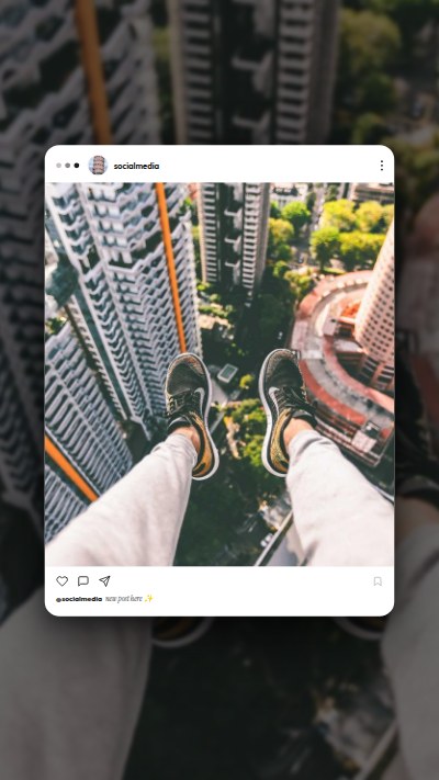 Instagram Story — Depth Frame (Dual Image)