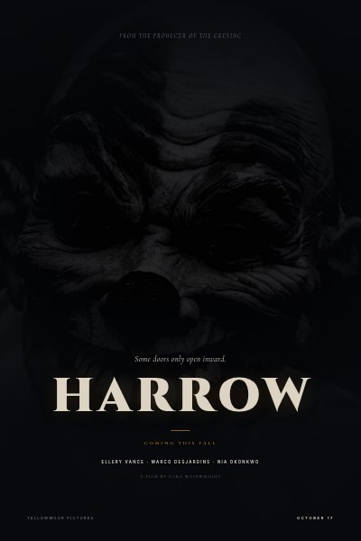 Haunted House Horror Poster